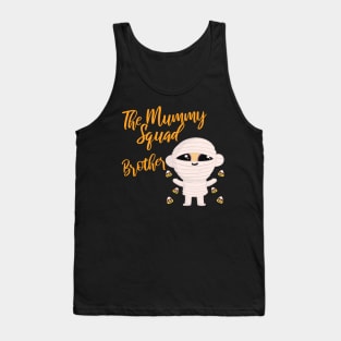 Brother Family Matching Halloween The Mummy squad graphic design Tank Top